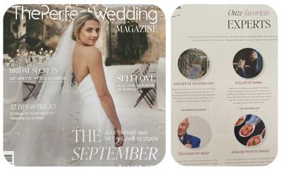 Favoriete expert volgens The Perfect Wedding Magazine